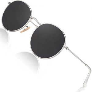 CGID Retro Vintage Sonnenbrille rund-Festival Style