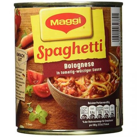 Spaghetti Bolognese mit Fleisch und Tomatensauce 1
